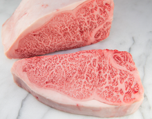 Load image into Gallery viewer, A5 Wagyu Steak, BMS 10-12 (highest marbling score)
